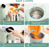 Chefhandy Baby Food Processor Green