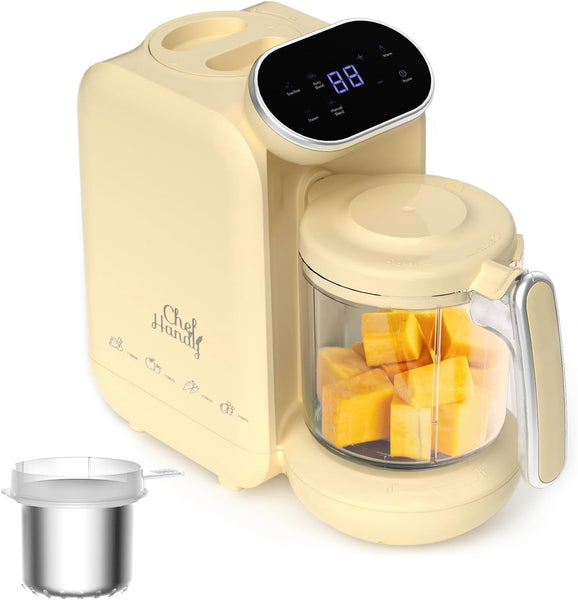 Chefhandy 5-in-1 Baby Food Maker & Blender with Stainless Steel