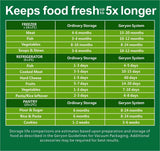 GERYON Vacuum Sealer Bags, 120 count 8"x12" Pre-Cut Food Sealer Bags Fit for Geryon and other Vacuum Sealer Machine