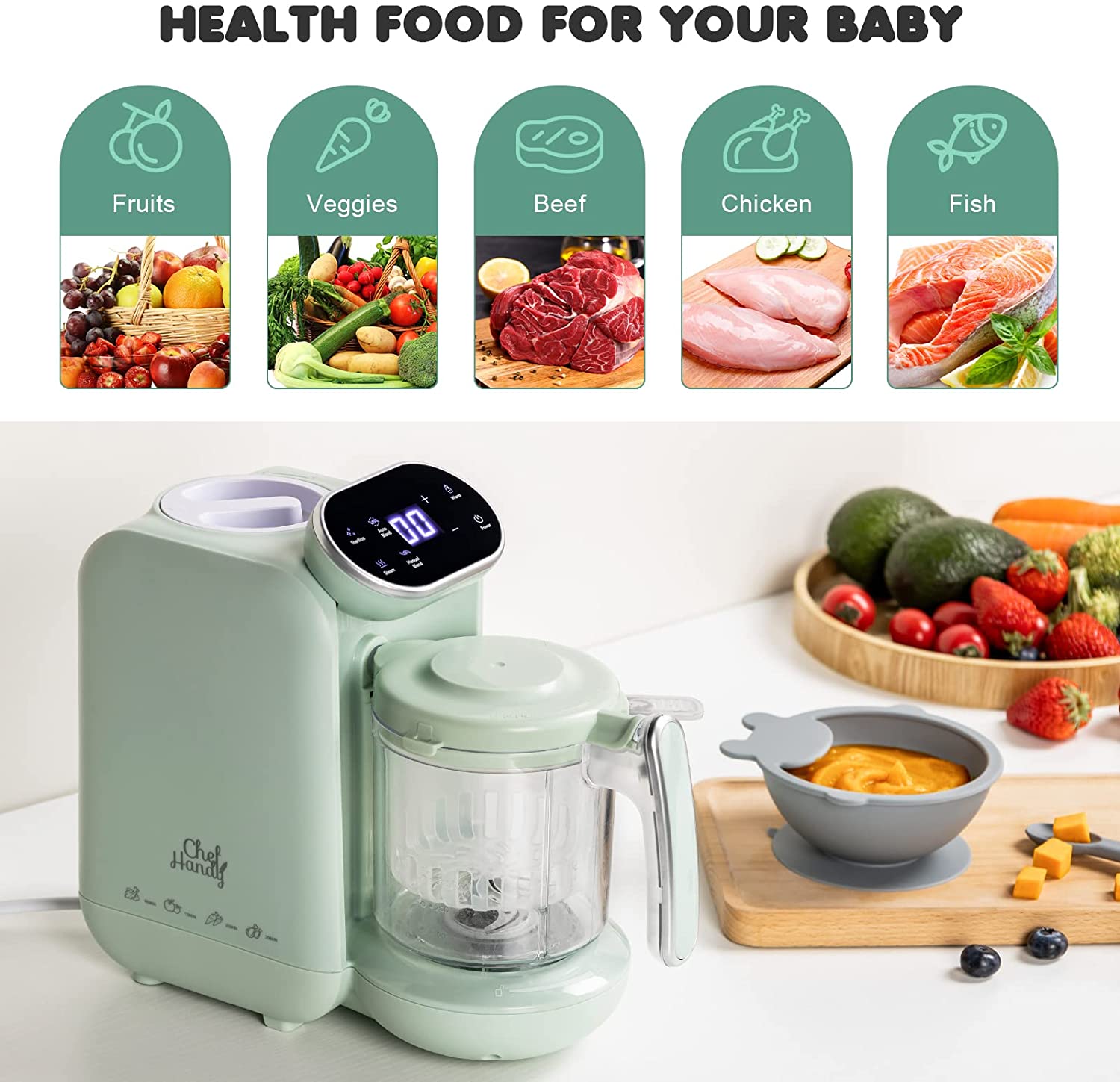 Baby Food Supplement Mixer, Blender Kitchen Baby Food
